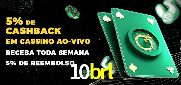 Promoções do cassino ao Vivo 10brl